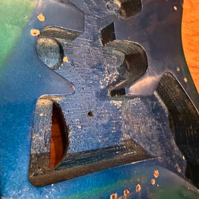 Stratocaster body - Blue image 3