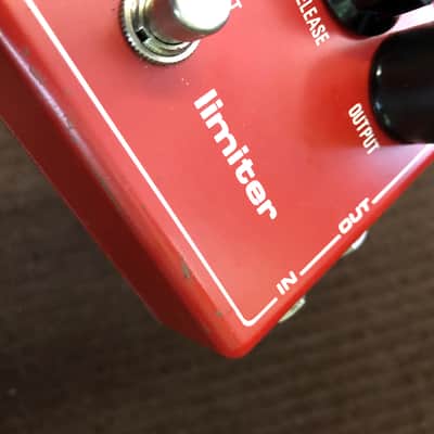 MXR MX-143 Limiter/Compressor Vintage 1979-1984 - Satin Red | Reverb
