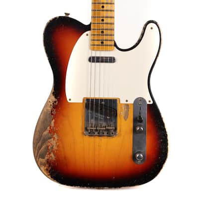 Fender Custom Shop 1955 Telecaster Masterbuilt Andy Hicks Heavy Relic 2-Tone Sunburst image 1