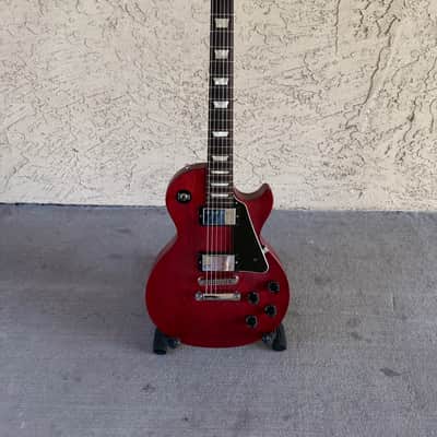 2009 Gibson Les Paul Studio Worn Cherry Mahogany USA OHSC Upgraded Bridge