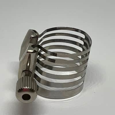 Rovner Ligature for Bb Clarinet P-1R - platinum metal image 6