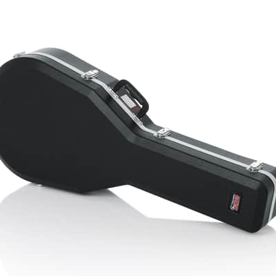 Gator Cases Deluxe Molded Case for Taylor GS Mini Acoustic Guitar (GC-GSMINI),Black image 1