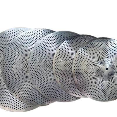 Low Volume Cymbal Quiet Tone Mute Cymbal set 14"hihat 16"Crash 18"crash 20"ride image 2