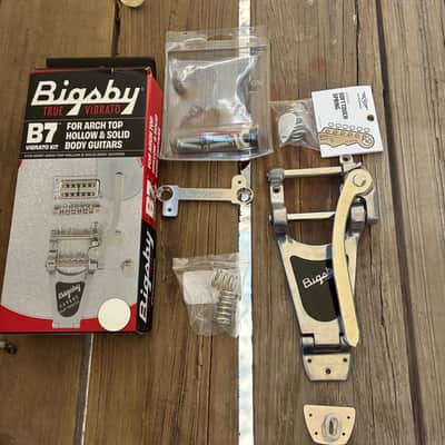 Bigsby B700 Vibrato Tailpiece Kit Vibramate 2010s - Aluminum tremolo whammy bar kit Les paul image 3