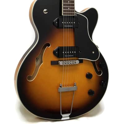 Alvarez AAT34/TSB Jazz & Blues Series Archtop Semi-Hollowbody Electric Guitar image 1