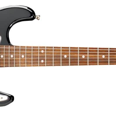 Jay Turser JT-30-BK 30 Series 3/4 Size Double Cutaway Maple Neck 6-String Electric Guitar - Black image 3