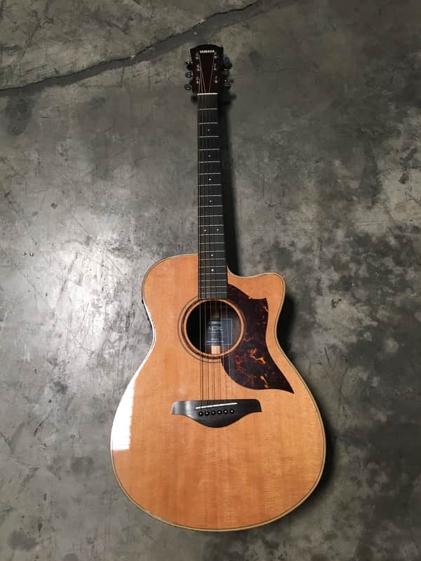 Yamaha AC3R Acoustic Electric Guitar Owned by Eric Cannata of Young the Giant image 1