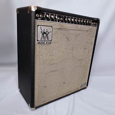 Music Man 410-HD One Thirty 2-Channel 130-Watt 4x10" Guitar Combo 1974 - 1979 - Black image 12