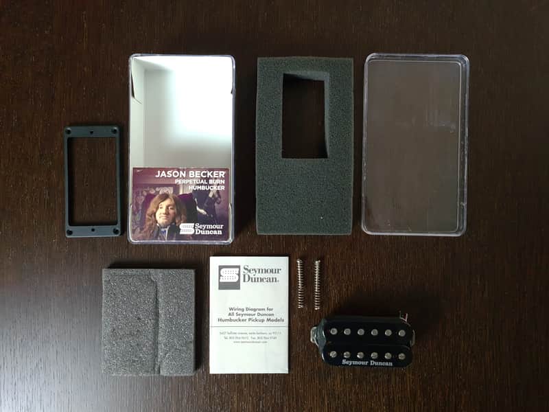 |PICK-UP| (Humbucker) Seymour Duncan Becker Trem-Black image 1