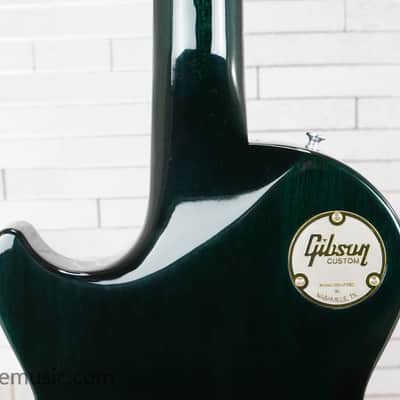 Gibson Custom Shop Les Paul Axcess Custom Figured with Stopbar Tailpiece - Peacock Widow image 11