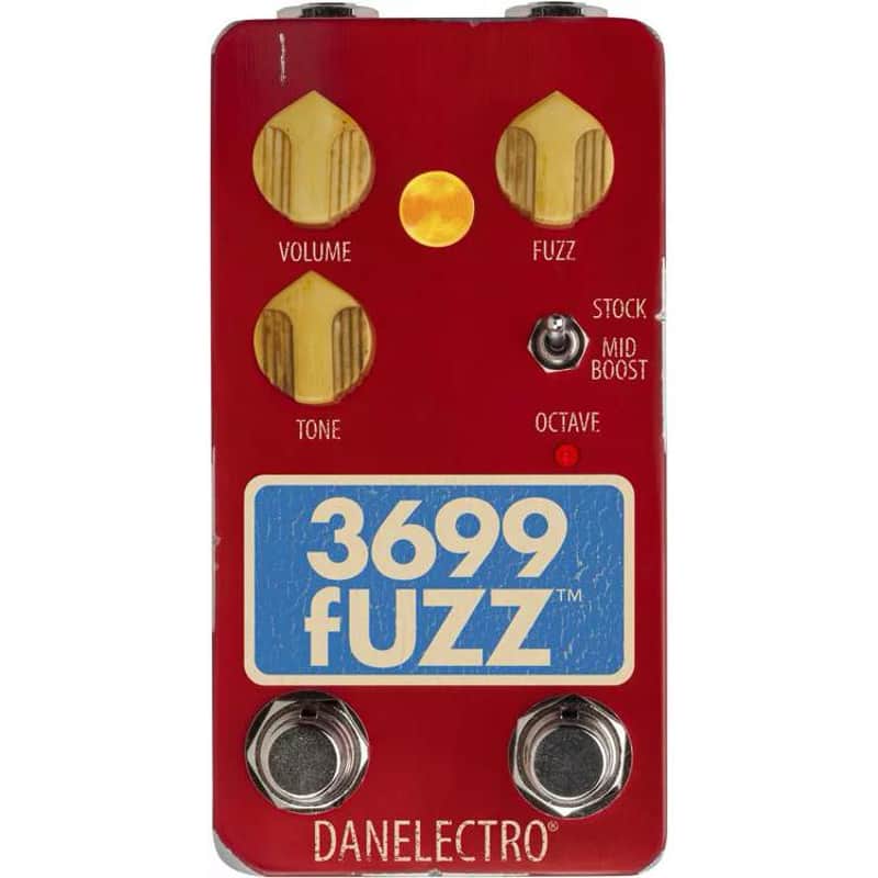 Danelectro 3699 Fuzz Pedal - Tweaked FOXX Tone Machine Circuit by the Original Designer! image 1