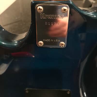 Kramer Pacer challenger strat 1979 Blue burst image 3