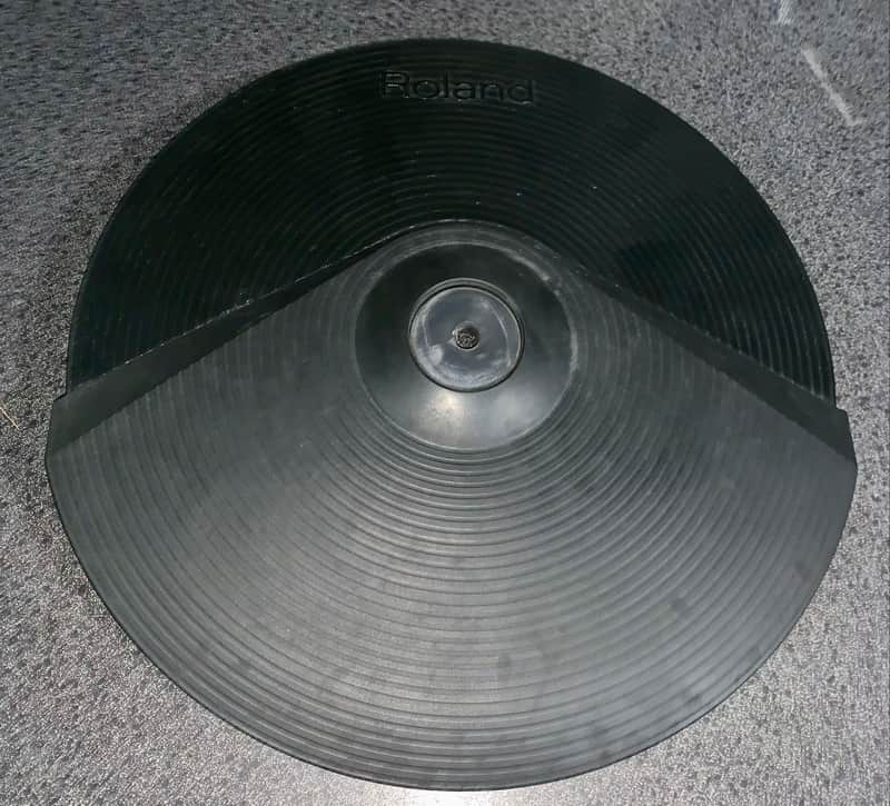 Roland CY-8 V-Cymbal 12" Dual-Trigger Pad 2010s - Black image 1