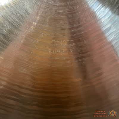 RARE!! Paiste 3000 18” Flat Ride Cymbal image 4