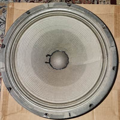 Vintage Fender 012742 12" 8 Ohm Speaker Pair from Super Twin - Tested, One Cone Repair image 4