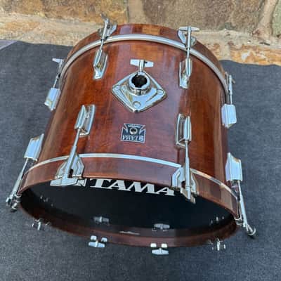 Rare Vintage Tama Superstar 20x14 Bass Drum Super Mahogany image 6