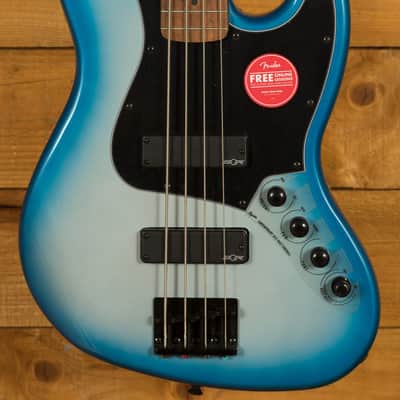 Squier Contemporary Active Jazz Bass HH - Roasted Maple - Sky Burst Metallic image 1