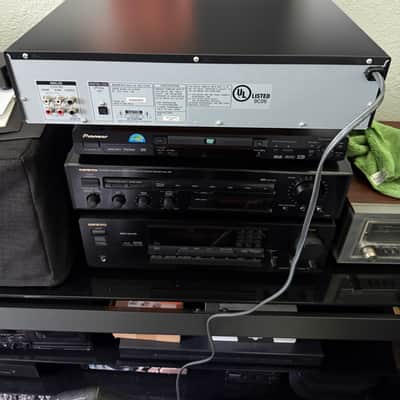 Sony SCD-CE595 5 Disc CD Super Audio Player w/Remote & Manual Mid 90’s - Black image 2