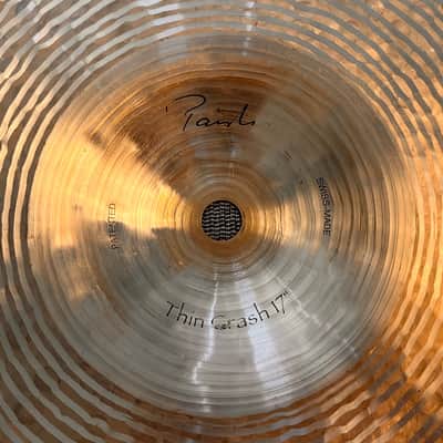 Paiste TRADITIONAL Thin Crash 17” 1097 g CLEAN! Amazing Warm Complex! DON’T PAY $550!! image 5
