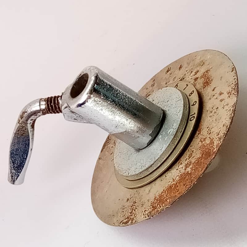 MIJ Bass Drum Disappearing Spur/Leg/Straight Cymbal Arm Mount Holder Bracket 60s image 1