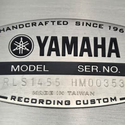 Yamaha RLS-1455 14x5.5 Recording Custom Stainless Steel Snare Drum 2020s - Brushed Steel image 5
