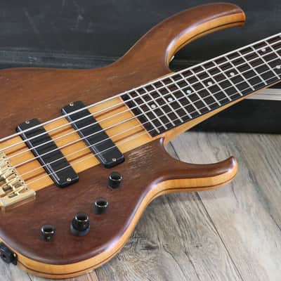 Awesome! Bill Moll Custom 6-String Electric Bass Guitar + Coffin Case image 2