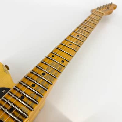 2019 Fender Custom Shop ’52 Heavy Relic Telecaster – Butterscotch Blonde image 10