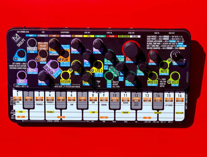 Modal Electronics Skulpt 4-Voice Analog Synthesizer 2018 - 2020 - Black Bild 1