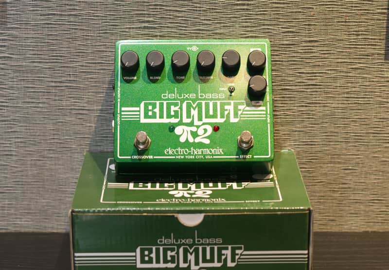Electro-Harmonix Deluxe Bass Big Muff Pi 2 Dual Op-Amp Bass Fuzz 2026 - Present - Green Bild 1