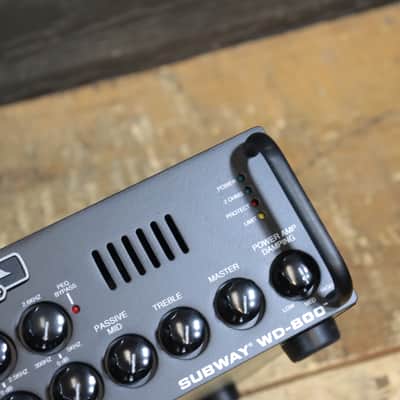 Mesa Boogie Subway WD-800 Head 800-Watt 2-Stage Tube Preamp Bass Amplifier Head image 17