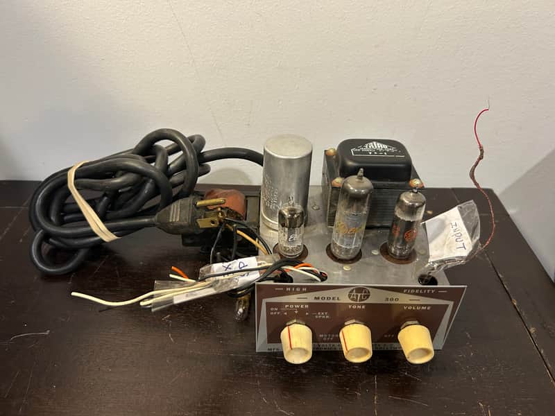 Audiotronics 300 guitar amplifier project vintage tube amp 6x4 el84 6bq5 6av6 #1