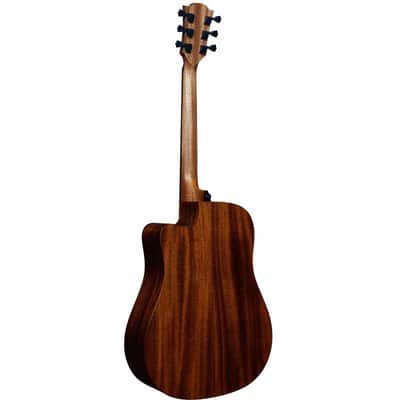 Lâg THV10DCE-LB Dreadnought - HyVibe 10 dread cutaway image 5