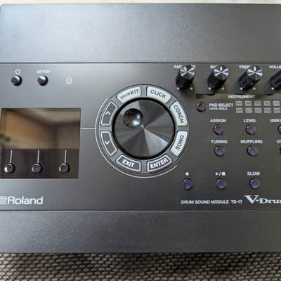 Roland TD-17 Drum Sound Module w/ Kit Expansion Packs + Original Packaging image 2
