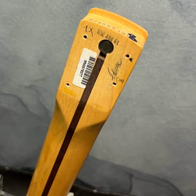 Fender Loaded Deluxe Roadhouse Stratocaster Neck with Maple Fingerboard, CBS Style Headstock, and Fender Locking Tuners image 9