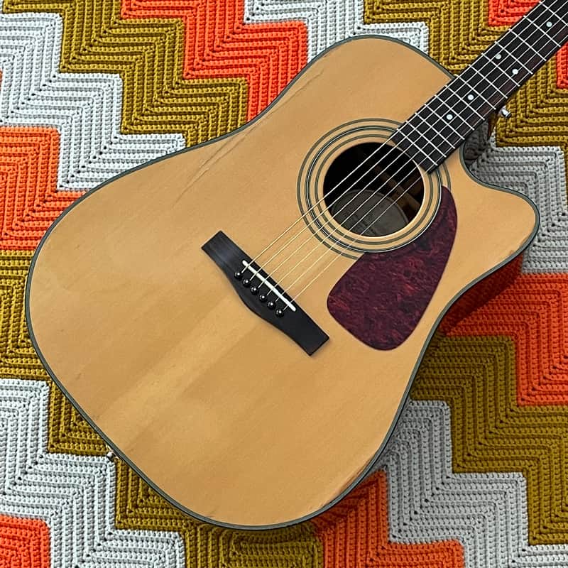 Fender DG-22SCE Ebony Nat - 2005! - Beautiful Back and Sides! - Fishman Pickup! - Nice Guitar! - image 1