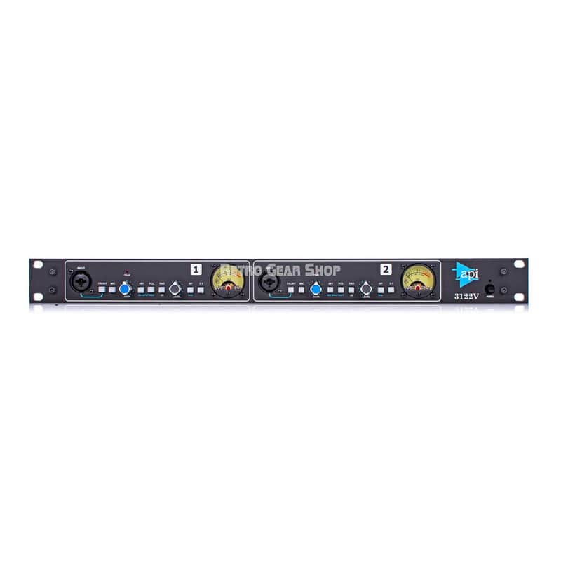 API 3122V 2-Channel Microphone Preamp Line Api Mic Pre image 1