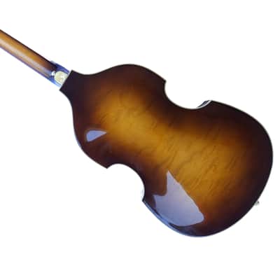 1964 Hofner 500/1 shortscale violin bass in Sunburst (Restauriert, Vintage, Hföern, Beatle) image 2
