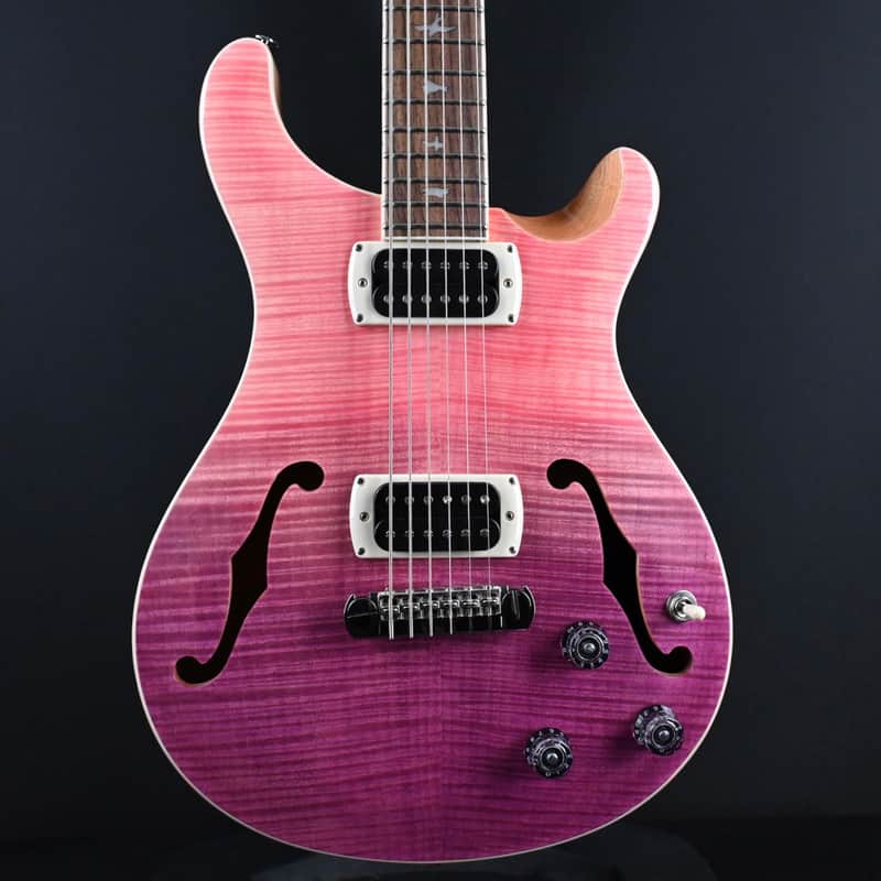 PRS PRS SE Ed Sheeran Hollowbody I Piezo Baritone Pink Ombre #473 image 1