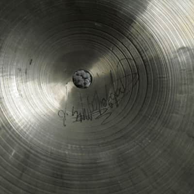 15" Vintage K Zildjian Istanbul HiHat Hi Hat Cymbal 1040g 15 1/8" image 4