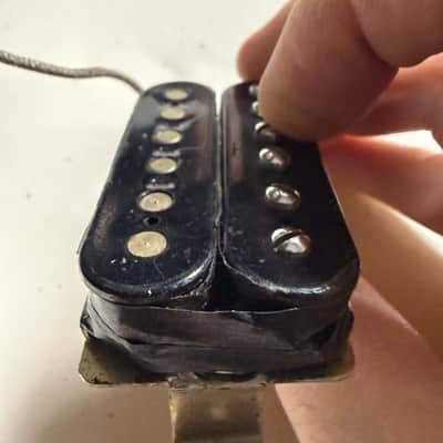 Gibson T-Top Pat. Stamped Humbucker Bridge Pickup 7.3k 1975-81 (P-336) image 5