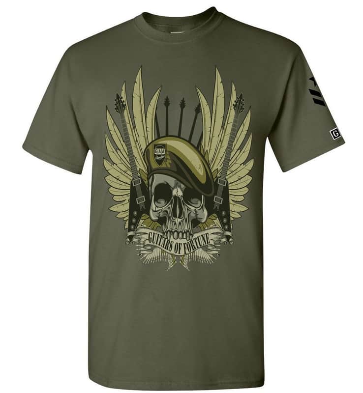 G.A.A. Member Guitars of Fortune Guitar T Shirt All Sizes image 1