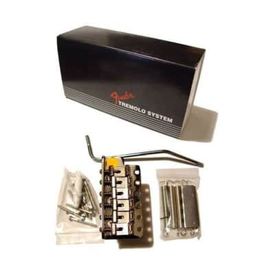 Genuine Fender LEFT-HANDED American Vintage Strat Stratocaster Tremolo, CHROME image 2