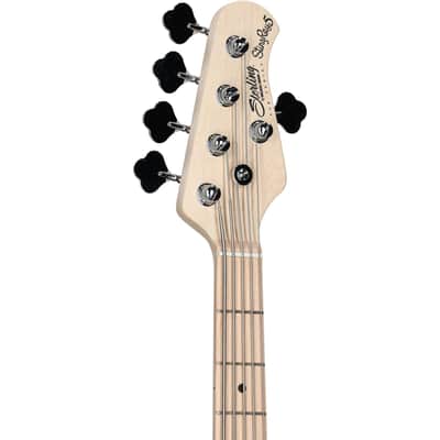 Sterling by Music Man Ray5HH Electric Bass, 5-String, Cobra Blue image 4