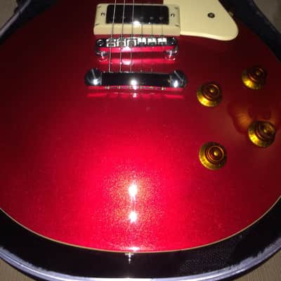 Epiphone Les Paul Deluxe Limited Edition Rare, Mini Humbuckers, Red Sparkle, with Hard Case image 6