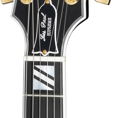 Gibson Les Paul Supreme Electric Guitar, Ebony Fingerboard, Translucent Ebony Burst image 7