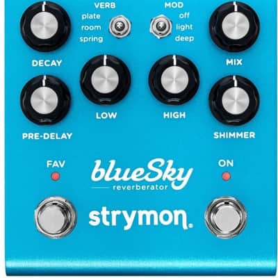 Strymon Bluesky V2 Reverb Effect Pedal - Version 2 image 1