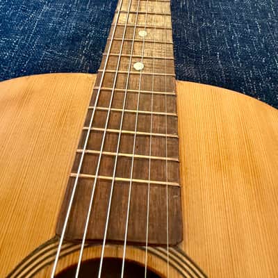Vintage 1950s/60s Estudiantina Parlour Guitar – Made in Catania, Italy – Punchy Vintage Tone image 5