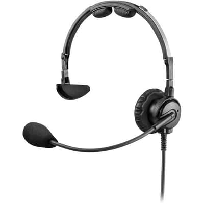 RTS LH-300-DM-A4M Single-Sided Headset with Noise Cancelling Boom Mic (A4M) image 3