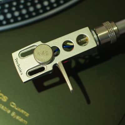 Technics m5g - silver headshell original / genuine image 3