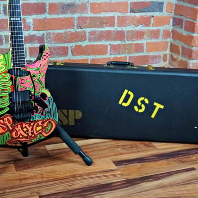 ESP Michael Wilton M-II Custom 1990 NYC Graffiti Graphic "Queensryche" image 18